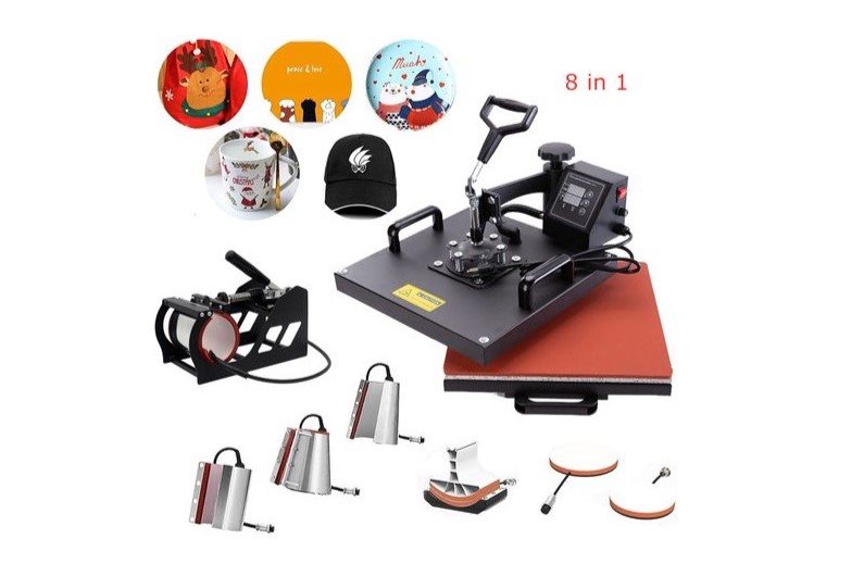 8 In1 Combo HeatPress